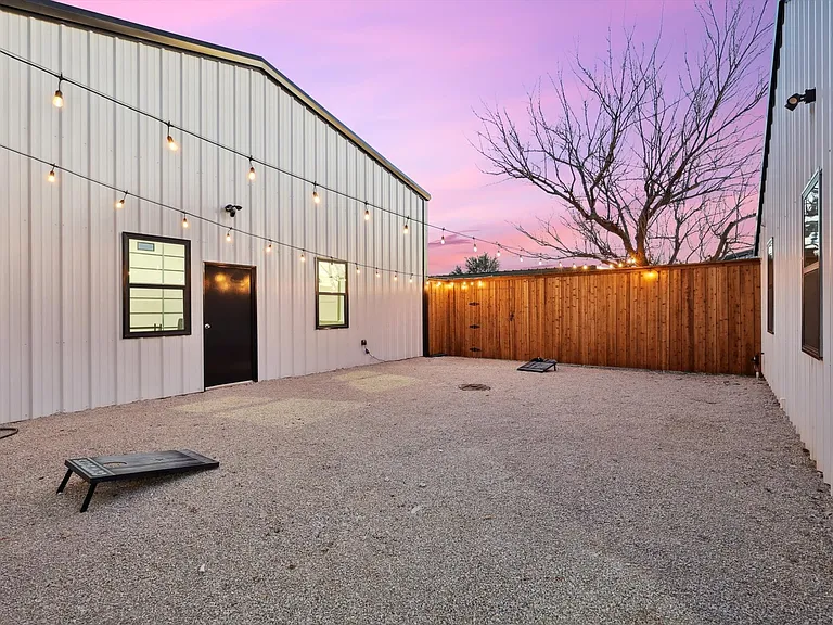Side Yard: Games & Signage — before